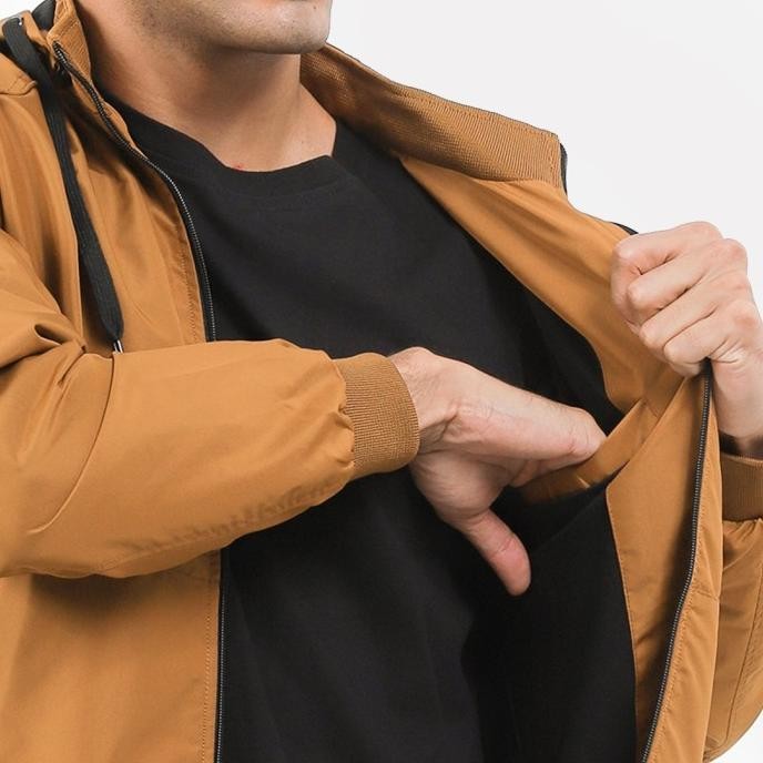 Promo Cressida The Next Level Jaket Hodie Windbreaker Kuning Pria Rb133K