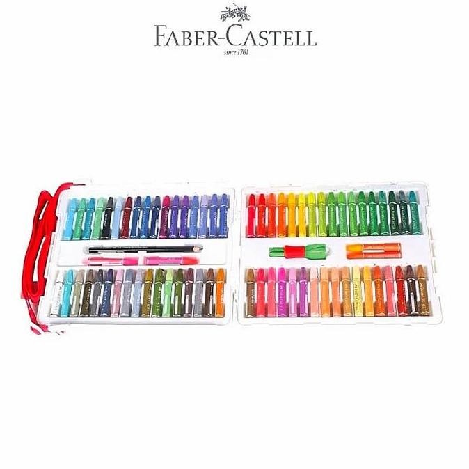 

ready Crayon hexagonal oil pastel 72 Faber-Castell (Plastic Bag)