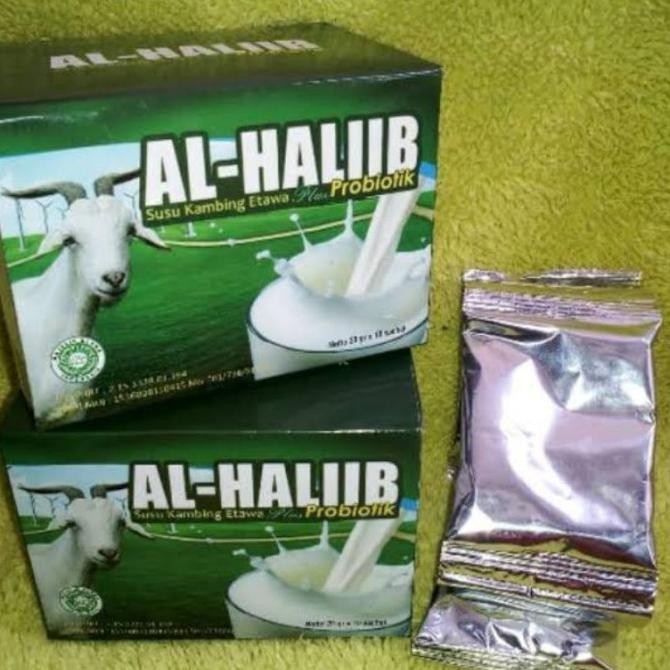 

(Expert) Susu Kambing Probiotik Al Haliib isi 10 Sachet 20gr