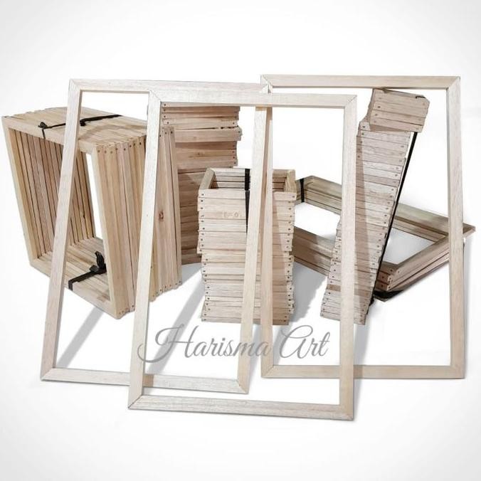 

ready Spanram 50x70 cm/Frame Kayu untuk Kanvas-Lukisan-Foto-Board dll