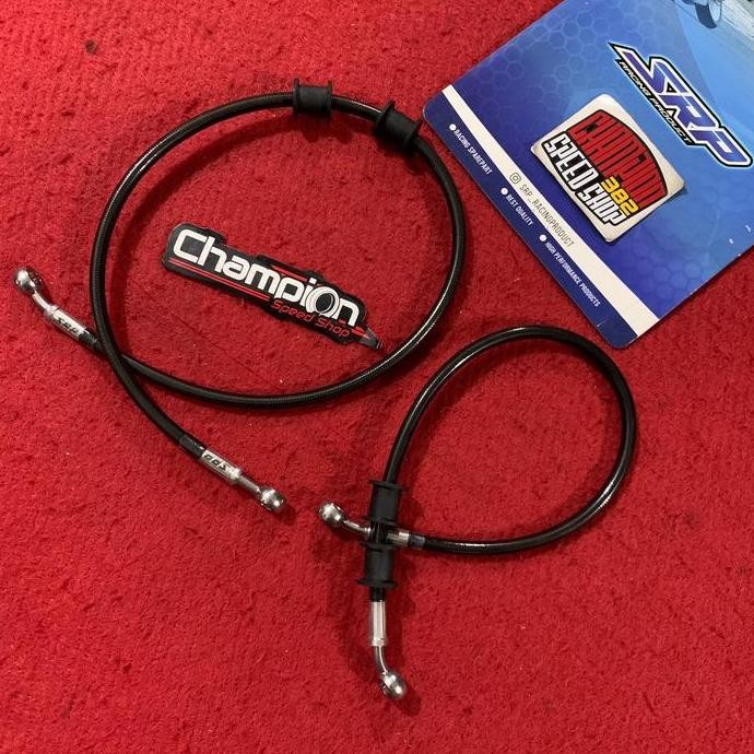 Selang Rem S Black Carbon Yamaha All New Aerox 155 ABS