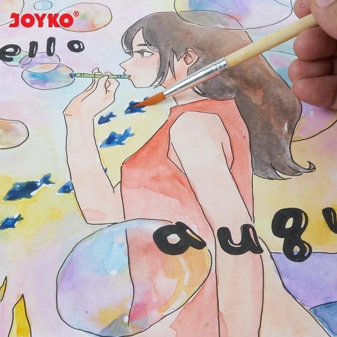 

ready Watercolor Set Cat Air Joyko WC-3-12