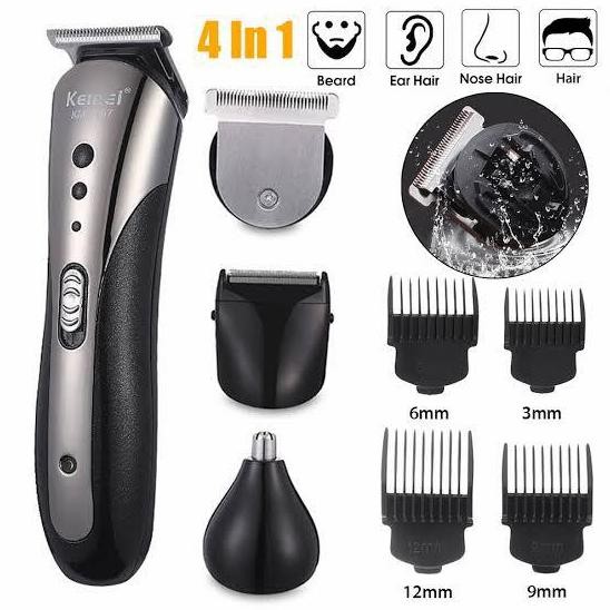 KEMEI Electric Shaver KM 1407 KM1407 Original murah