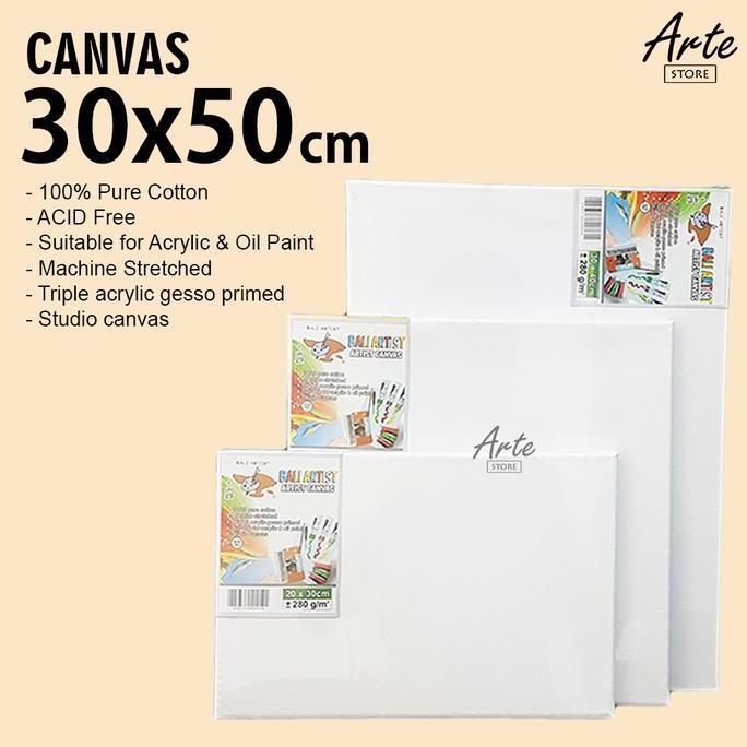 

ready Kanvas Lukis Bali Artist 30x50 cm
