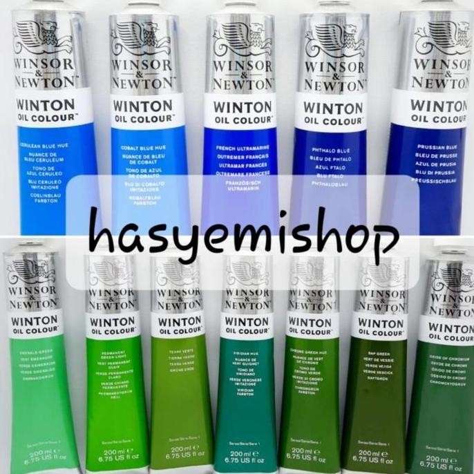 

ready Cat Minyak Winton Oil Colour 200 ml Flake White Hue Winsor & Newton