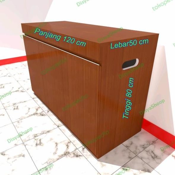 Terlaris Meja Cabinet Kabinet Aquascape Aquarium 120X50X80 Cm
