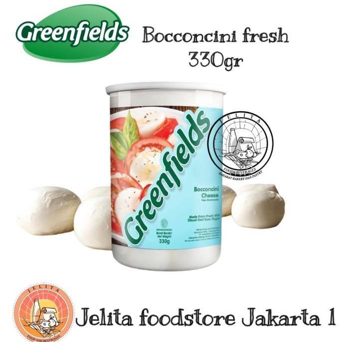

Grosir Greenfields Bocconcini Tub 10X33Gr -330Gr Keju Bocconcini
