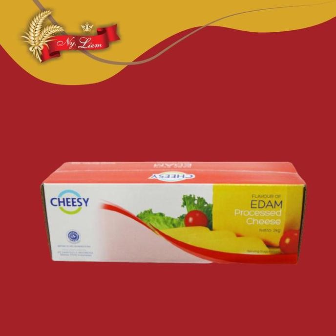 

Grosir Cheesy Keju Olahan Rasa Edam 2 Kg