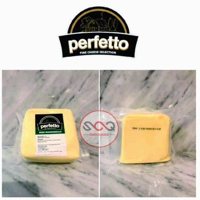 

Murah Cheese / Keju Mozarella Perfetto 1 Kg - 100% Original Pack