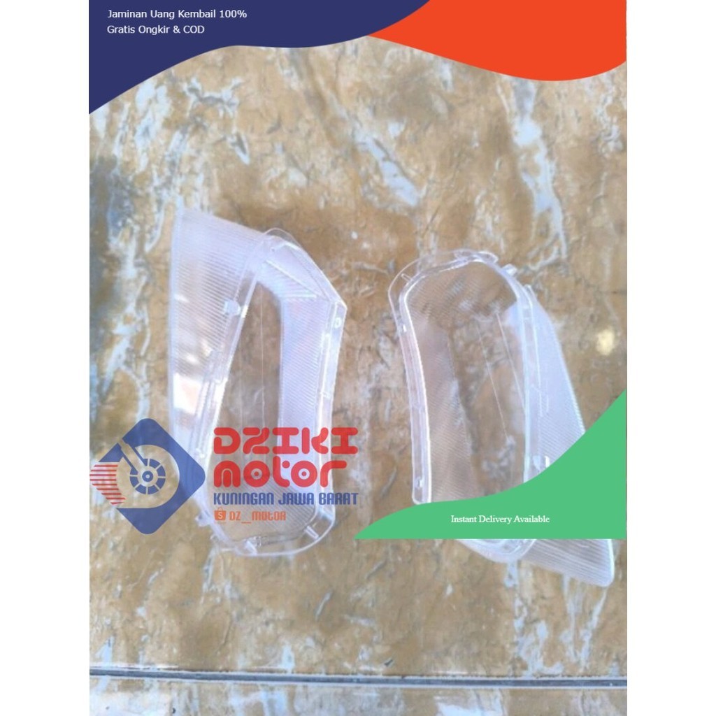 kaca Mika Lampu sen sein riting depan yamaha mio gear 125 original