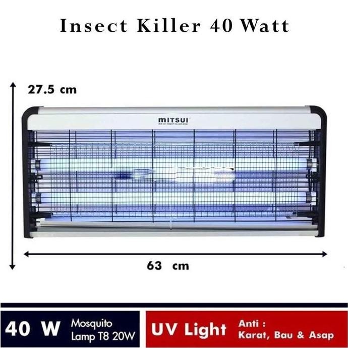 Lampu Nyamuk / Insect Killer / Pest Killer 40 Watt Mitsui