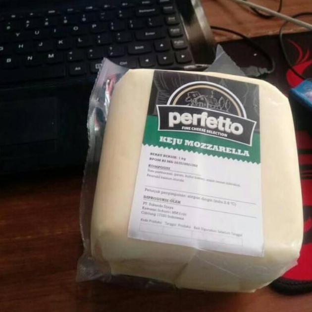 

Sale Keju Mozarella Perfetto Repack 1 Kg
