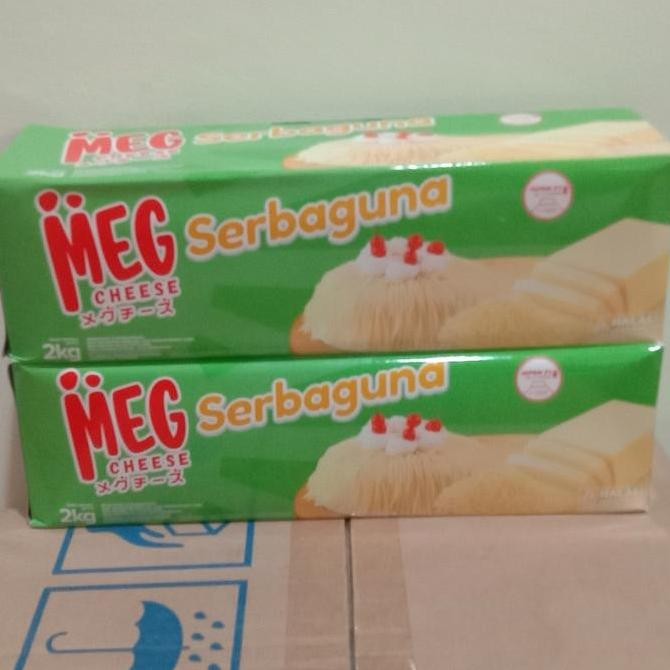 

Sale Keju Cheddar Meg Serbaguna 1 Karton 8X2Kg