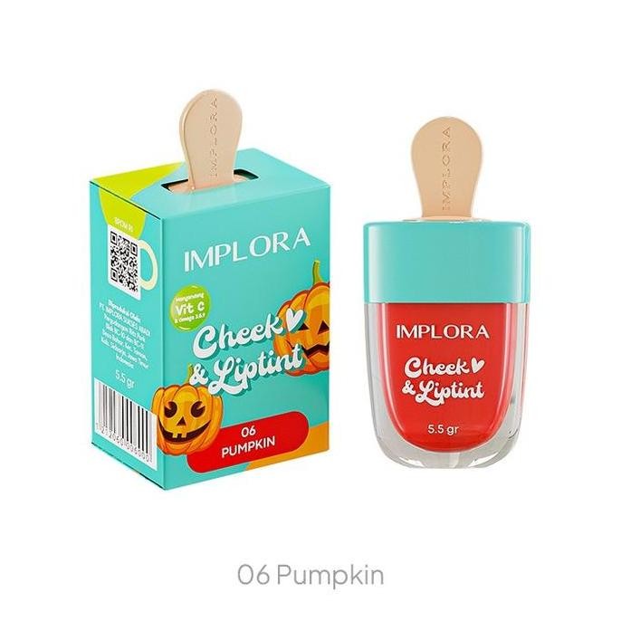 liptint implora bentuk eskrim lusinan isi 12 ps