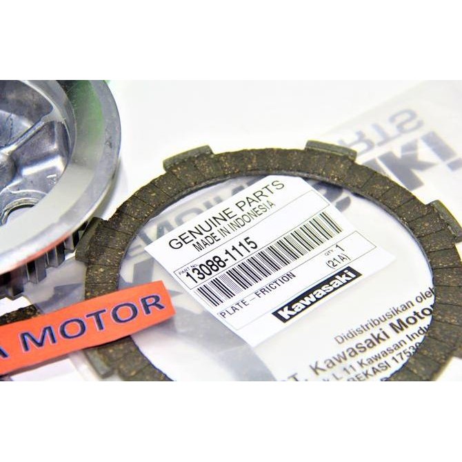 Kaki 4 Dan Lawan Kaki 4 Plus Plat Kampas Kopling KLX 150 KLX150 ORI