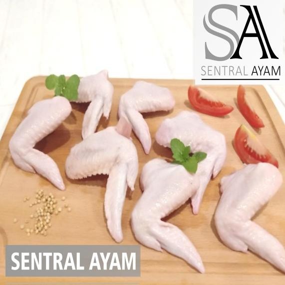 

Original Chicken Wing Fresh Frozen - Sayap Ayam Mentah Beku Segar