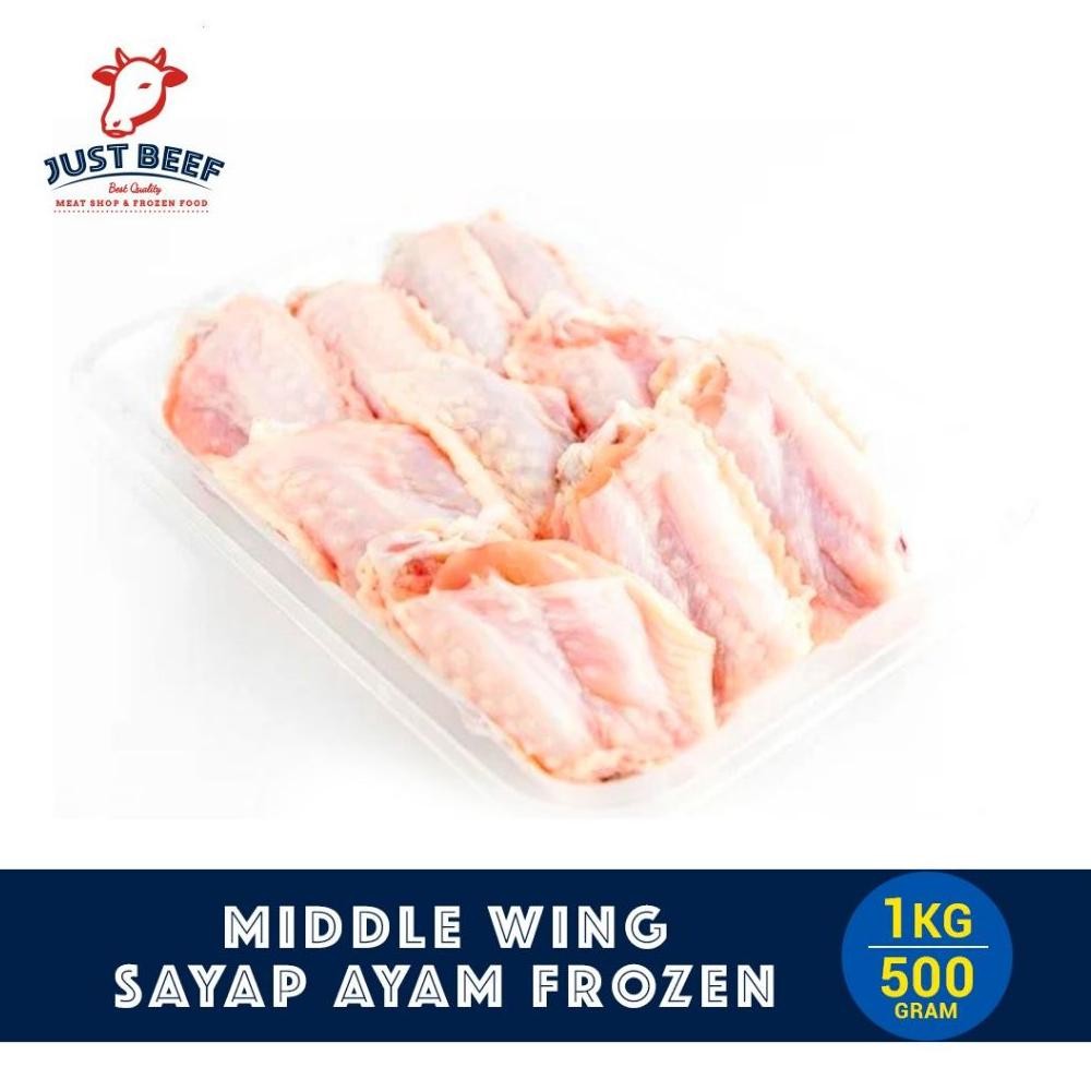 

Original Sayap Ayam Frozen Middle Wing 500Gr / 1Kg Siap Masak