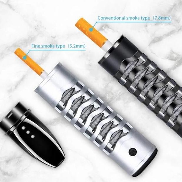 Original Pipa Asbak Rokok Modern Portable Padud Holder Filter Rokok Port Usb