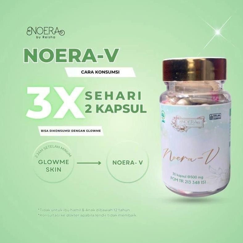 Noera V | Kapsul Jamu Herbal Manjakani | Pelancar Haid | Perapat | Obat Herbal Keputihan SV9