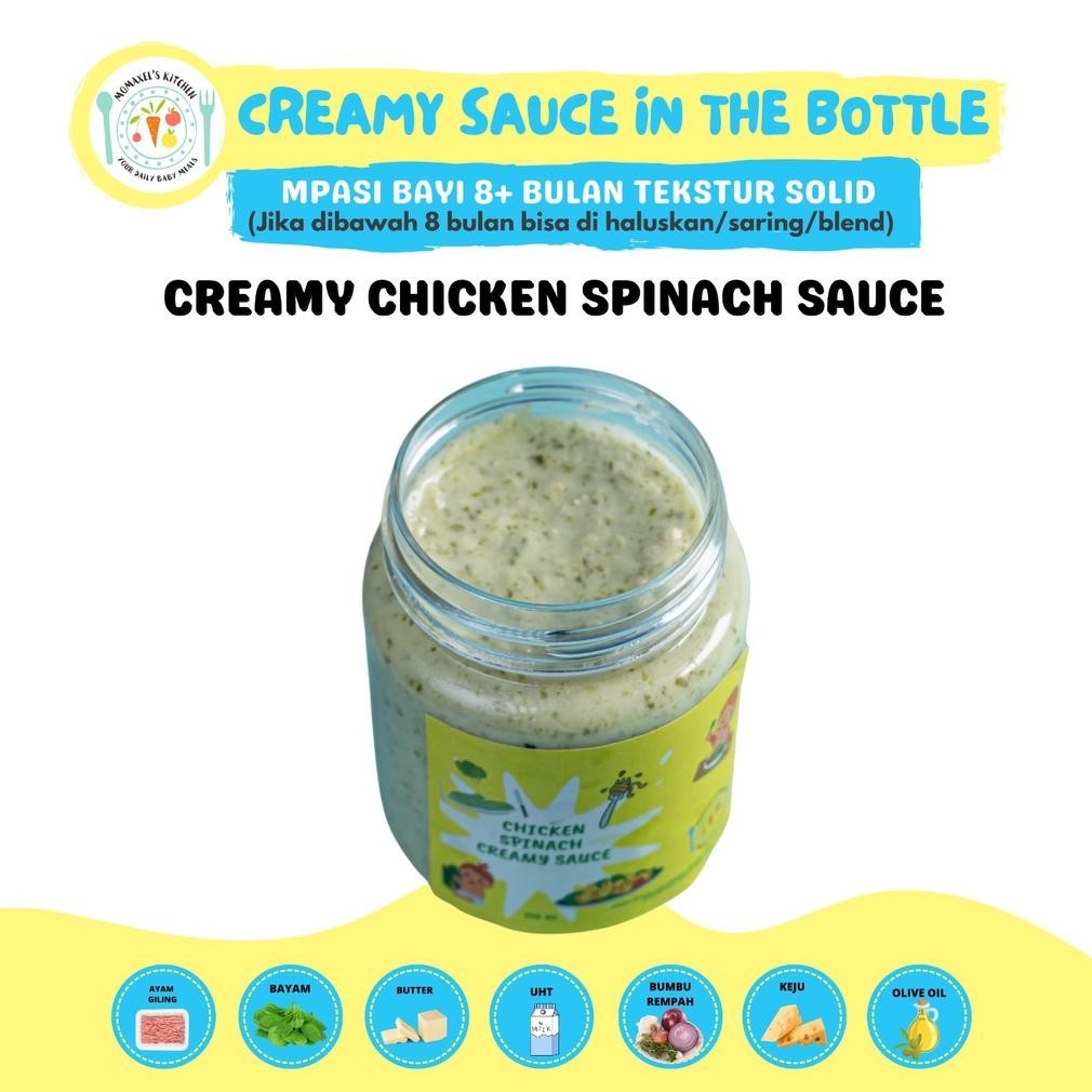 CREAMY CHICKEN SPINACH SAUCE (MPASI FROZEN) AST