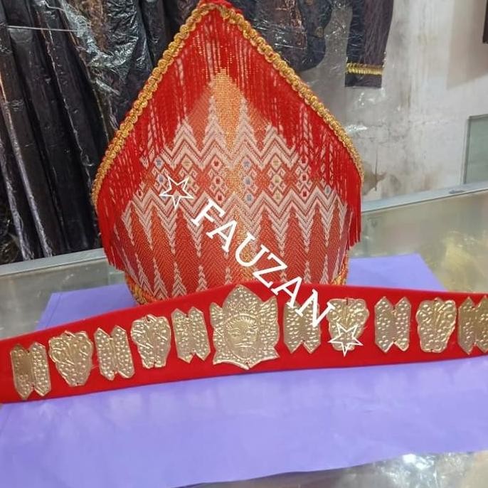 Topi adat batak toba // Sortali adat batak laki // Sortopi