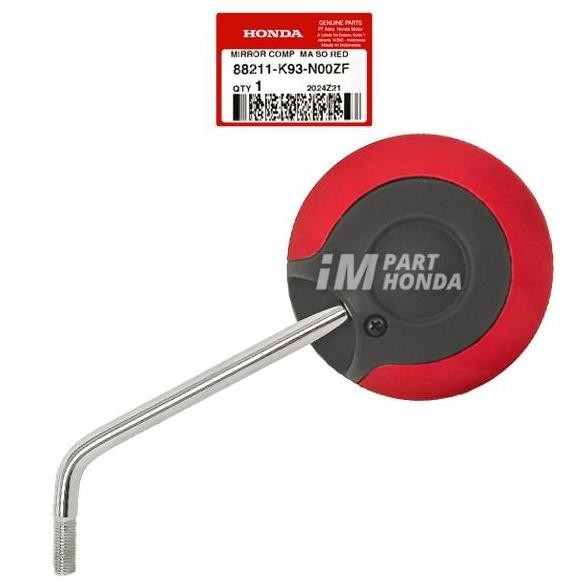 88211-K93-N00Zf Kaca Spion Kanan Pnp Kiri Scoopy Esp K93 Merah Dof