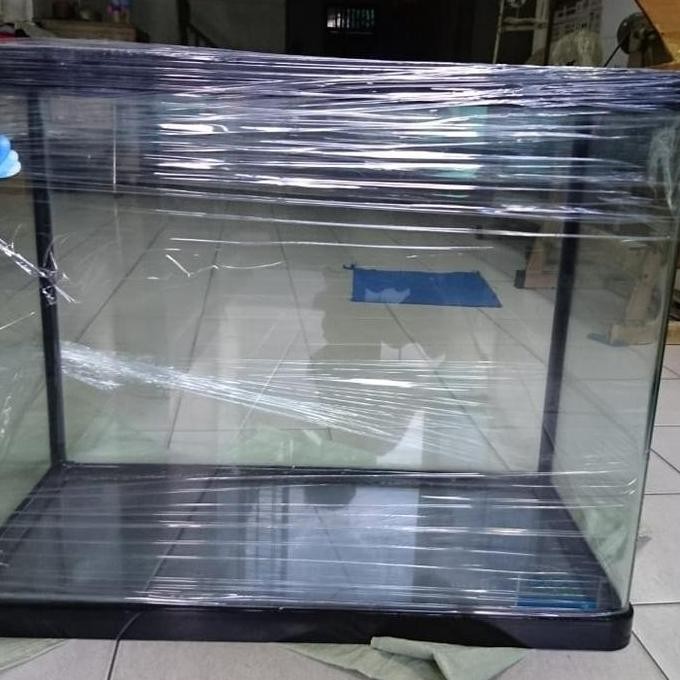 Aquarium Glass Bending 80X40X70 Kaca Bending Tanpa Sambungan
