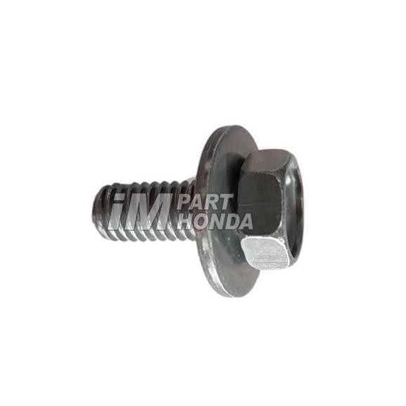 93404-0601200 Baut 10 Dek Lantai Kanan Kiri Bolt Washer 6X12 Hitam Beat Scoopy Spacy Vario 110 125 1