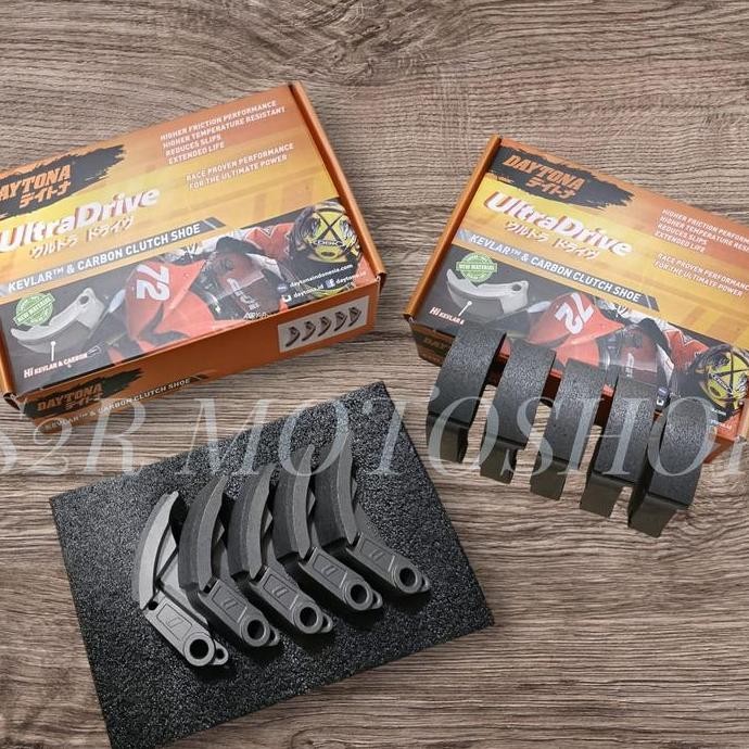 Kampas Ganda Daytona Yamaha XMAX 250 B74 5058 New Karbon Kevlar