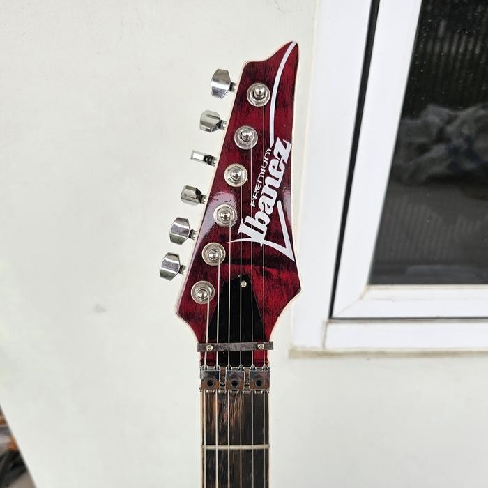 Gitar Ibanez Premium Plus Ampli Dan Kabel Jack Mantap Original Dan Terpercaya