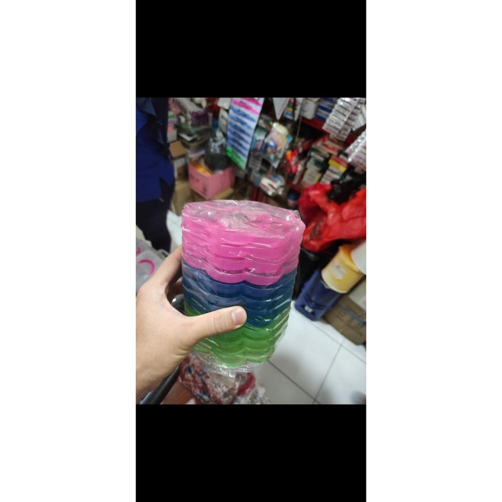 

piring palet bunga murah lusinan transparan SV9