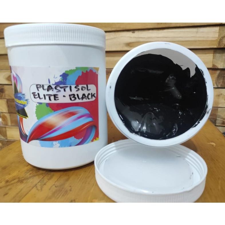 

plastisol BLACK ELITE 1kg ( Harga Terjangkau ) SV9