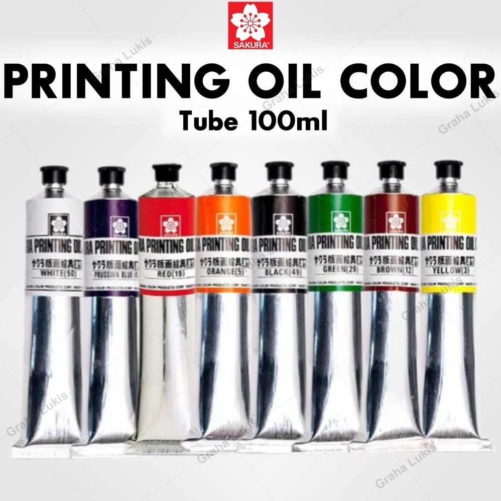 

Sakura Printing Oils Colors SV9