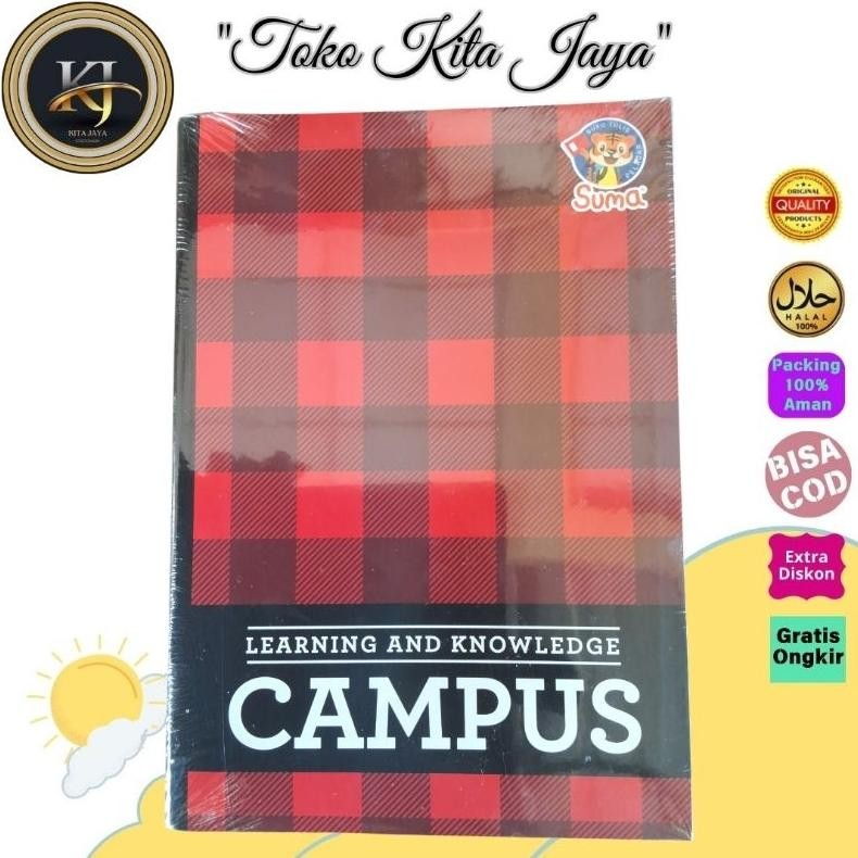 

Buku Tulis Campus Suma 38 Lembar Kertas Putih Berkualitas SV9
