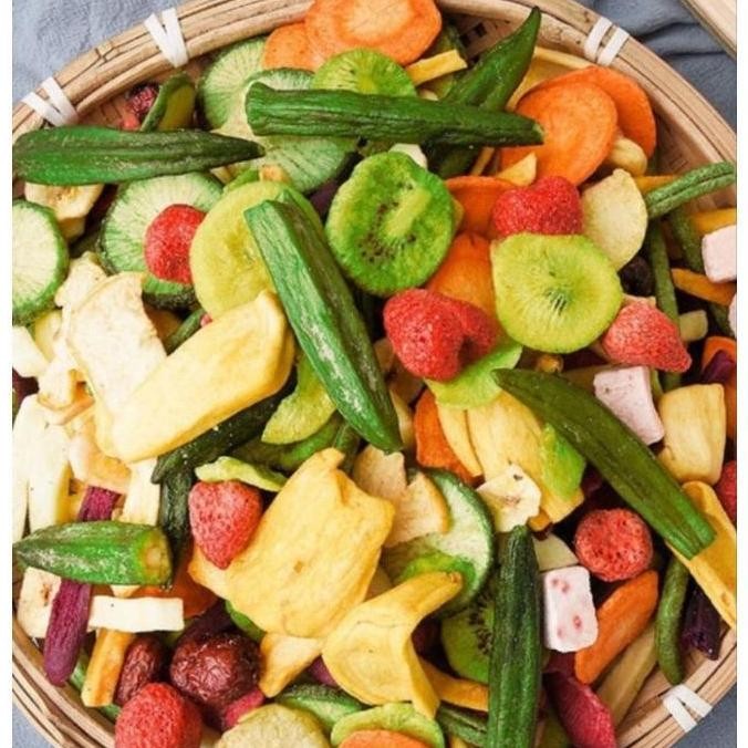 

Terlaris ENAK!!!! Snack Sayuran Buah Kering Dried Vegetables 500gr Best seller