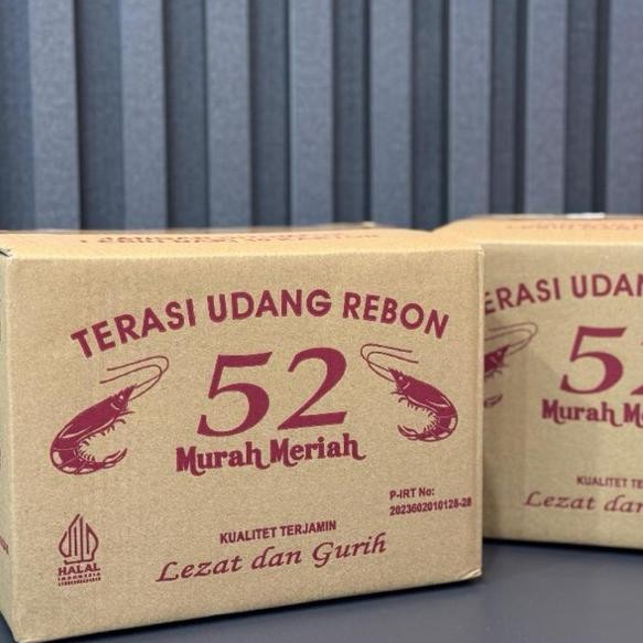 

Terasi Udang Rebon 52 Per Dus Terasi Merah Kualitas Untuk Masakan Sambal 225 Gram