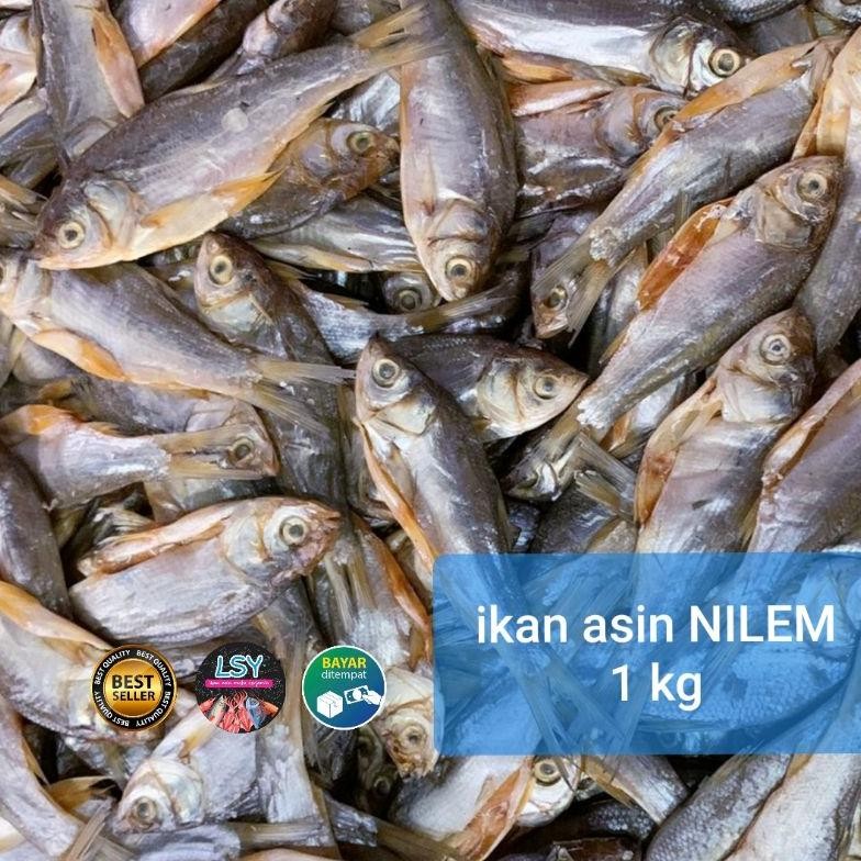 

Bisa Cod Ikan Asin Nilem Buang Perut 1000Gram / 1 Kg Df-7
