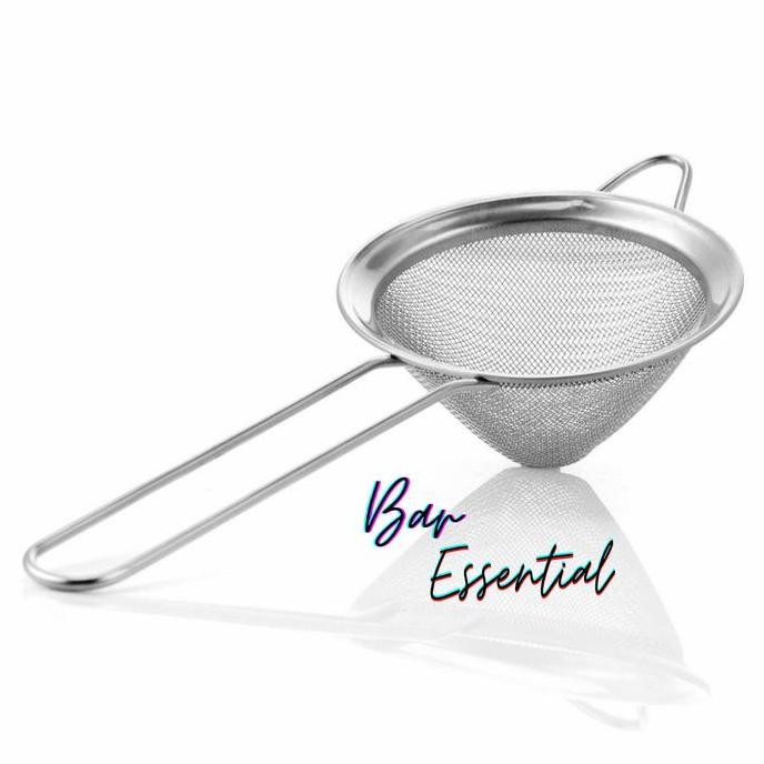 Classic Conical Fine Strainer Silver / cocktail strainer silver