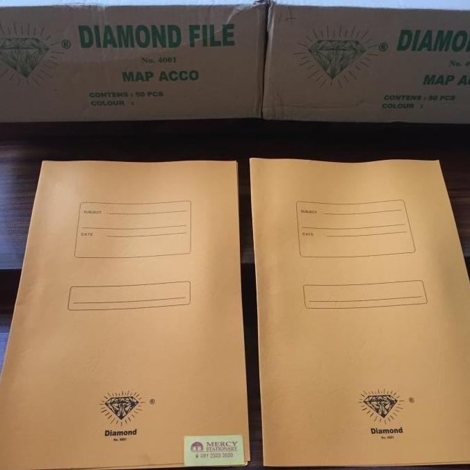 

Map Kertas Acco Diamond / Stopmap Snell Kertas Bufalo