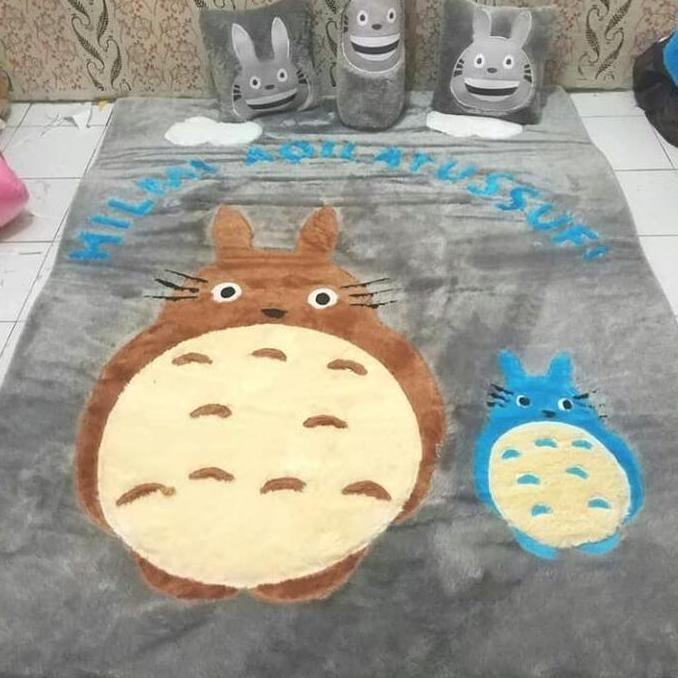 karpet set BIASA karakter TEBAL 7CM / karpet set rasfur / karpet bulu