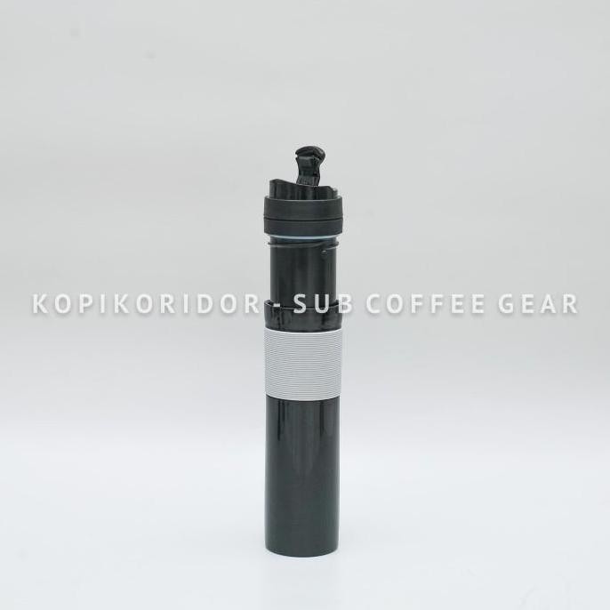 Tumbler Coffee French Press Portable - Botol Minum Plunger Seduh Kopi