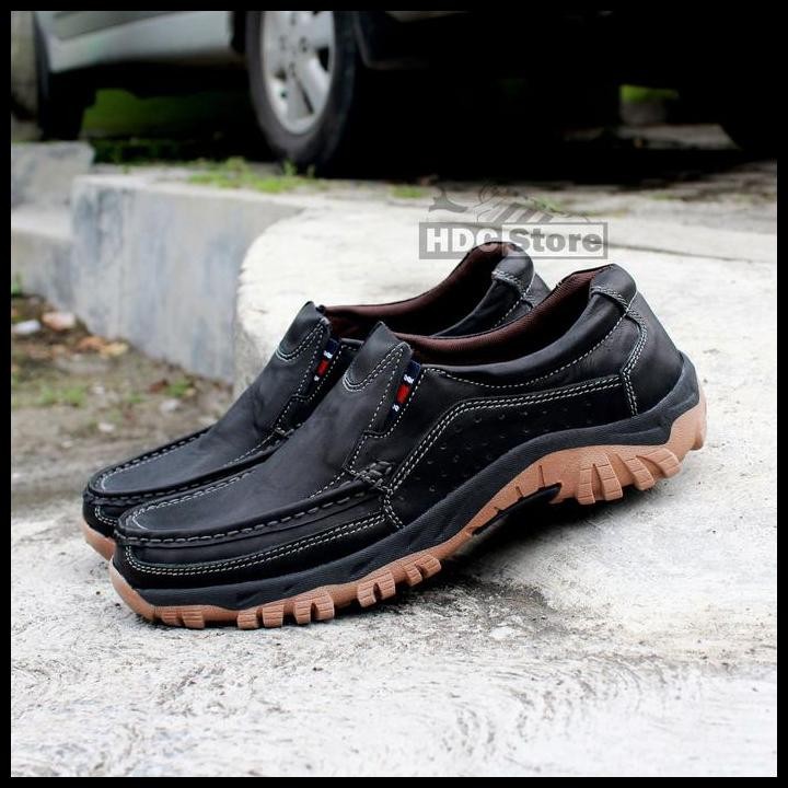 Terlaris Sepatu Slip On Pria Sepatu Kulit Sapi Original Velko Flat  Shoes Flat  Shoes Sepatu  Cowok 