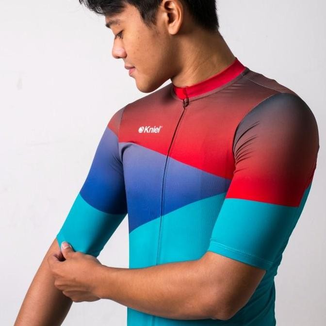 Sale Cycling Jersey Sepeda Kniel Triangle Series
