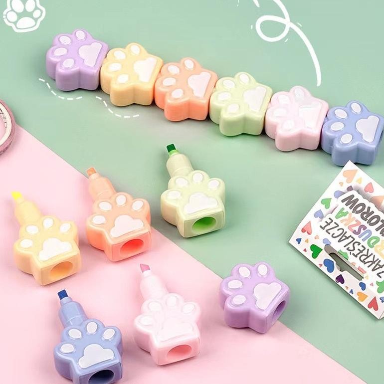 

Stabilo Set Susun 6 Warna Kaki Kucing Highlighter Tumpuk Pastel Marker L Spidol Textlightet Textliner Lucu Aesthetic Anak Gambar Tulis Kantor Trending