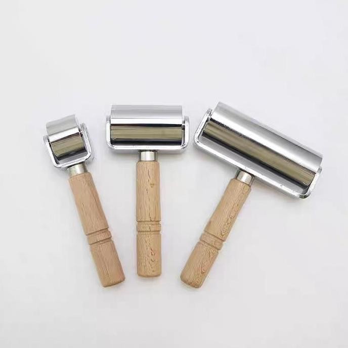 

Roller Leather Craft Press Edge Glue Laminating Tools Creaser Press Kulit Penggiling Giling Rata