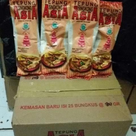 

1 DUS TEPUNG ASIA/SINGKONG [Kumala] 80 GR ISI 25 PCS