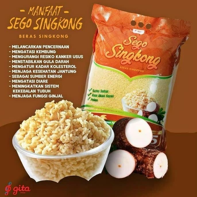 

Sego Singkong | Beras Singkong| Nasi Singkong RB10