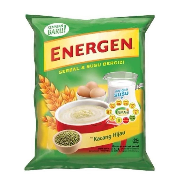 

() Energen Sereal Oat Susu 35Gr 1 Renteng Isi 10Pcs Stok Baru