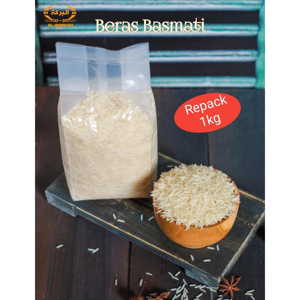 

Beras Basmati India 1kg Kemasan Vacum RB10