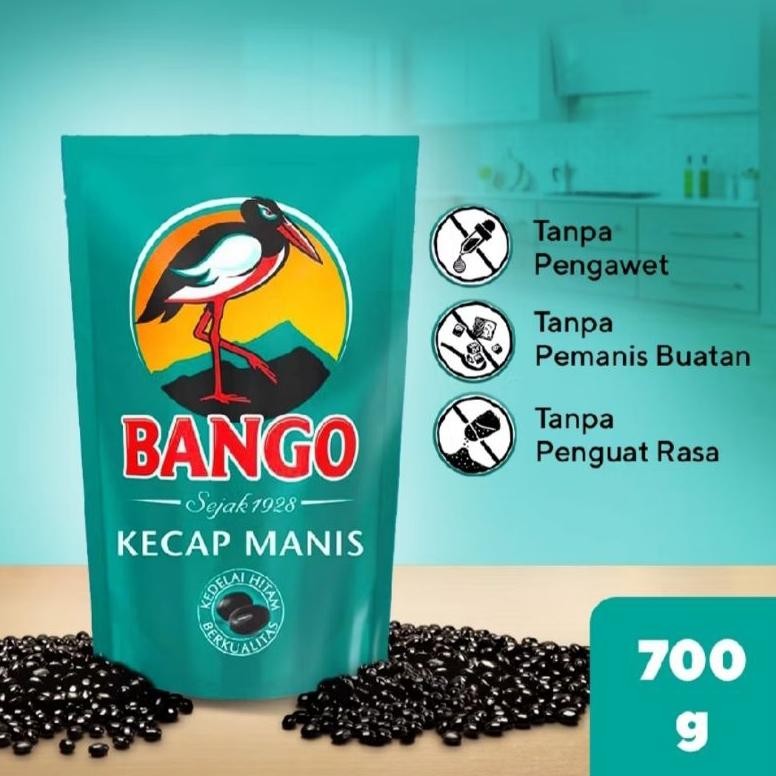 

Kecap Manis Bango 700gr Aman Januari 2026 RB10